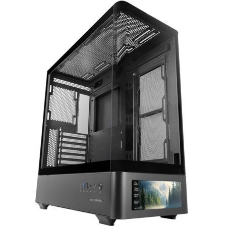 Mars Gaming MCLCDPRO Caja Gaming ATX con Pantalla IPS 7,2 pulg